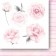 1/3 Набора бумаги "The rose and the rings flowers" 15х15 см, 8 л, пл 250 г/м (Paper Heaven)
