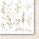 1/3 Набора бумаги "Golden dreams flowers" 15х15 см, 8 л, пл 250 г/м (Paper Heaven)